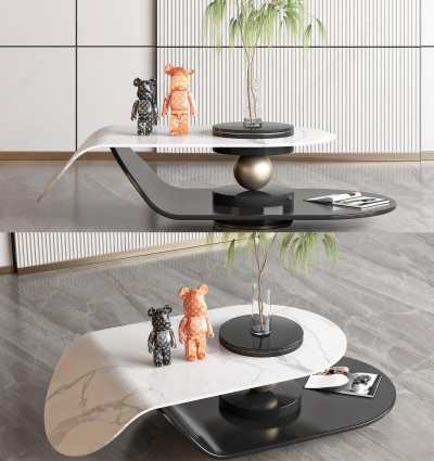 MINOTTI现代茶几3D模型下载